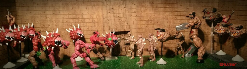 Illustration for article titled Hey, It's An Army Of Custom Doom Figures